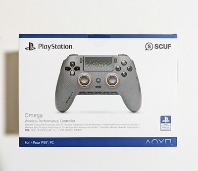 SCUF Omega Wireless Performance Controller | PS5 & PC | Steel Gray | New