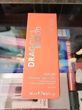 RODIAL Dragon's Blood Eye Gel Hydrate & Tone NEW 0.5oz/15ml FULL Sz Hyaluronic A