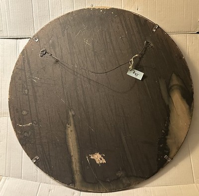 ART DECO ETCHED BEVELED CIRCULAR 24