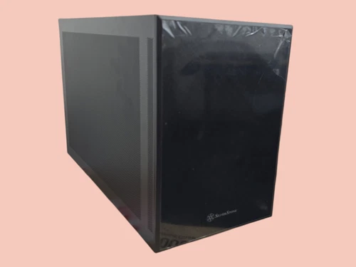 @NEW/MINOR DAMAGE@ SilverStone SUGO 17, Black, Compact Micro-ATX Chassis, MSI01