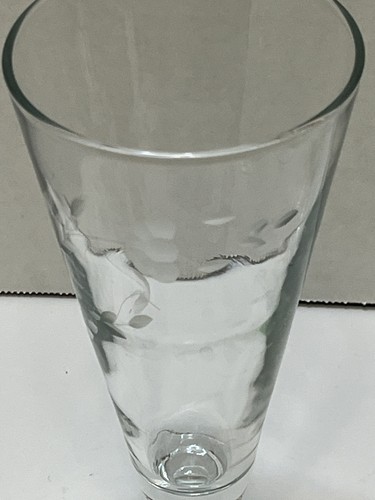 Vintage Princess House heritage crystal pilsner glasses #442 set of 4 hand cut - Picture 3 of 5