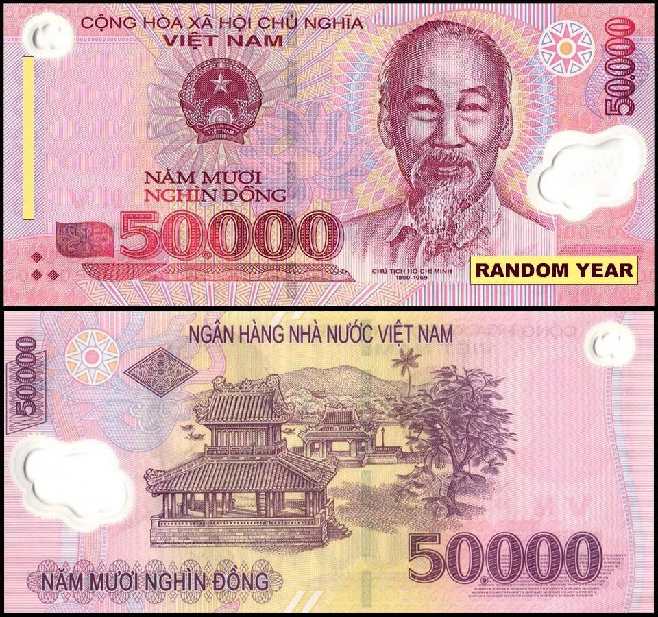 Vietnam Dong 50000 for sale | eBay