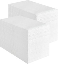 400 Pack Paper Napkins, Soft Disposable Dinner Napkins, 3 Ply, White