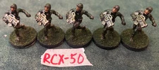 28mm Painted Plastic Science Fiction Soldiers Lot RCX-50
