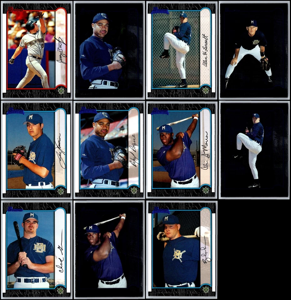 Lote de tarjetas Milwaukee Brewers (47) 1999 - última oportunidad - ¡no te lo pierdas! Foto 4 de 4