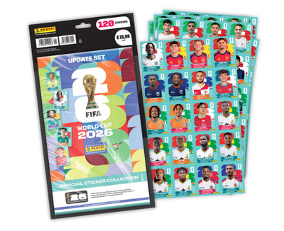Panini WM 2026 Sticker Update Set 120 Sticker Vorbestellung