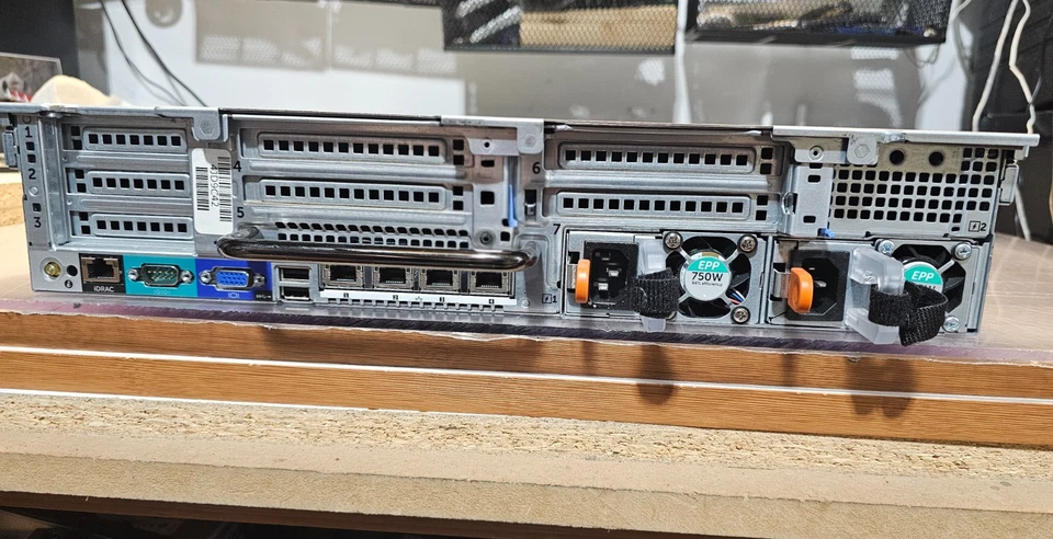 Dell PowerEdge R730 16 Bay Server w Trays, 4x900GbSAS, 64Gb, H730, 2x16c v4 CPU - Image 4 of 4