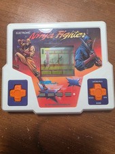 Vintage Tiger Ninja Fighter Electronic Handheld, 1988 / 1991, Tested Working