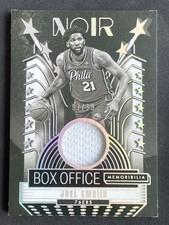 Joel Embiid 2024-25 Panini Noir Box Office Memorabilia Jersey /99 #BOM-EMB