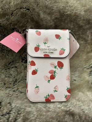 kate spade new york Staci Wild Strawberries North South Flap Phone