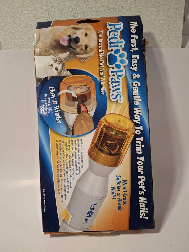 PediPaws Pet Nail Trimmer Fast Easy & Gentle – Quiet Motor – For Dogs & Cats》59 - Image 3 of 4