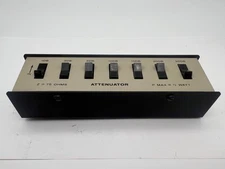 Scientific Atlanta RF Variable Step Attenuator 1/2 Watt 1dB-to-70dB BNC Untested