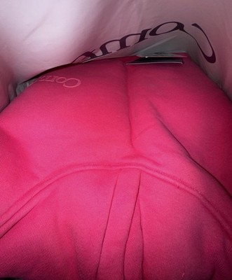 COMFRT Minimalist Hoodie in Hot Pink - Size Medium