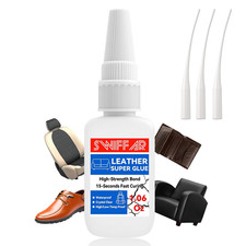 Leather Glue, Strong Leather Glue Repair, Heavy Duty Adhesive for Purses, Car Se