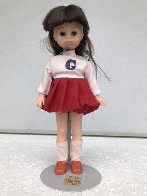 Vogue GINNY Doll With Original Red/ White Dress 1977, G on the Front Cheerleader