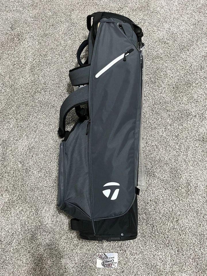 $260 Новый 2024 TaylorMade Flextech переноски стойка сумка для гольфа серый 3 пути TM24 - Изображение 3 из 4