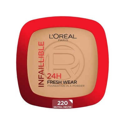 L'Oreal Infaillible 24HR Fresh Wear Foundation In A Powder 220 Neutral