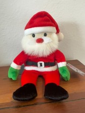 TY Beanie Baby - SANTA the Santa 9 inch - MWMTs Stuffed Animal Toy