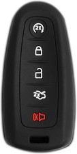 Keyless Entry Remote Car Smart Key Fob Outer Shell Cover Soft Rubber Case