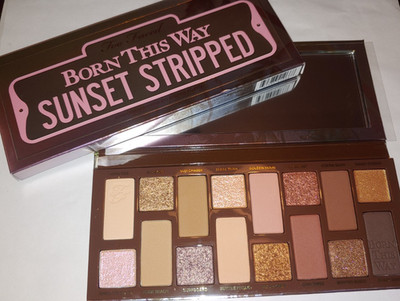 Too Faced Born This Way Sunset Stripped Eyeshadow Palette - New in Box