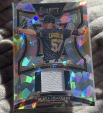 Panini 2025 Selective Swatches Bubba Chandler Pirates Ice Prizm RC MEM SS-BC