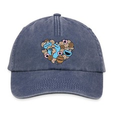 Sesamstraße Herz Mit Krümelmonster Relaxed Vintage Cap