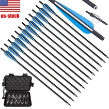 Archery Crossbow Bolts 20In Crossbow Arrows +/OR Hunt Broadheads Shooting Target