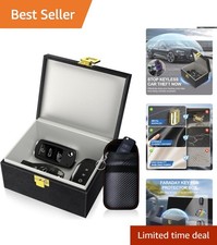 Luxury Faraday Box  Pouch Set   Essential Anti-Theft Keyless Car Protector