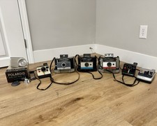 Vintage Polaroid Camera Lot  OneStep, SX-70, Land Cameras, 100, 210, 220,  More
