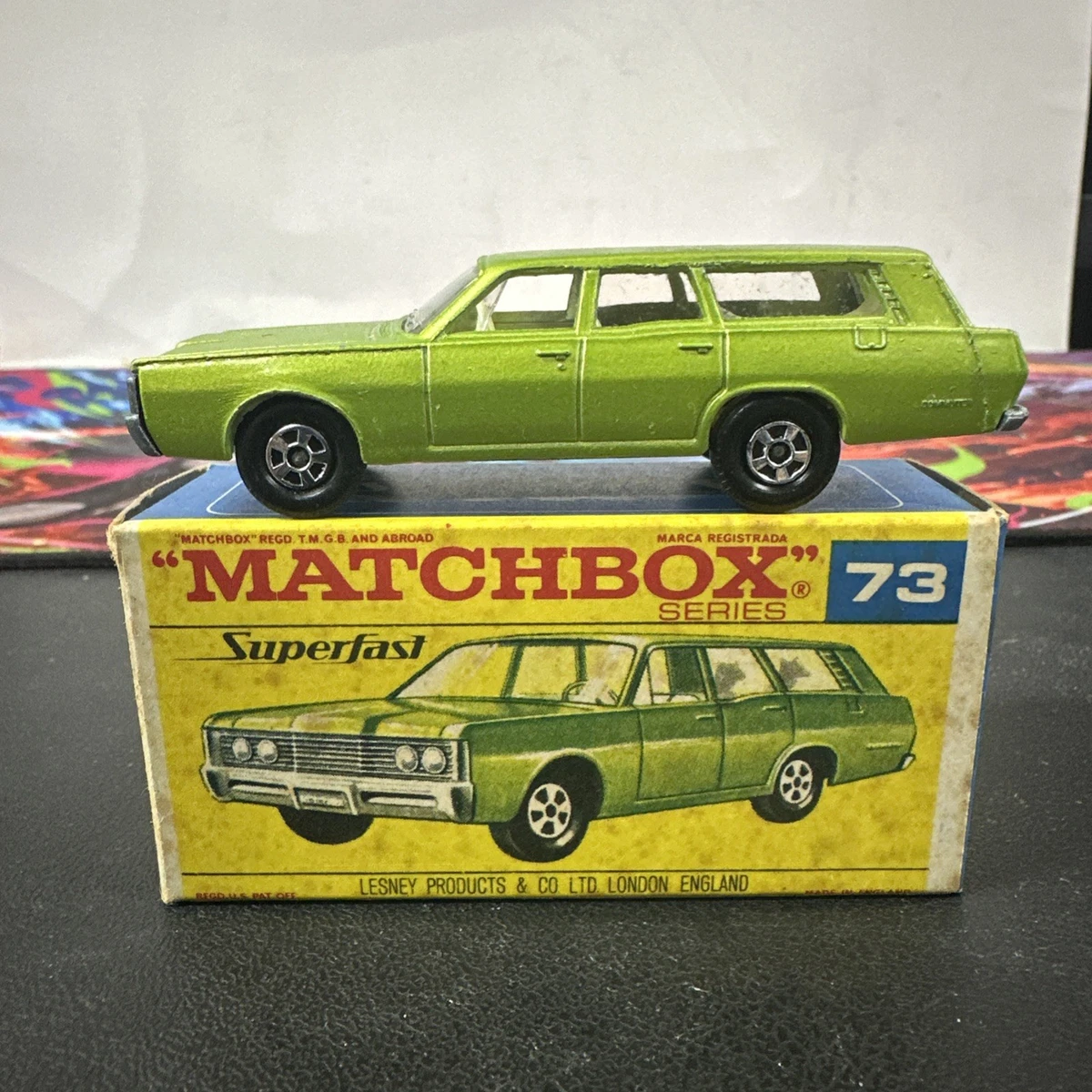 Matchbox Mercury 1970 Year of Manufacture Vintage Manufacture