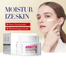 SADOER Nicotinamide Arbutin Whitening Creams Face Anti Freckle Spot Removing