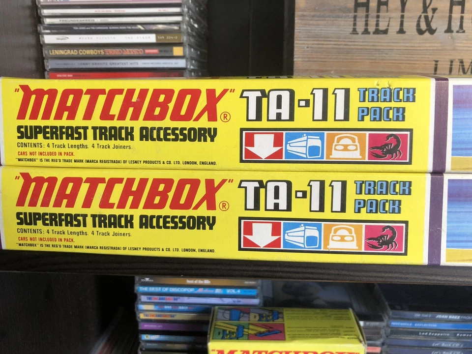 Matchbox Superfast Rennbahn 1x TA-11 Track Pack Mint OVP VNM von 1972 - Bild 2 von 4