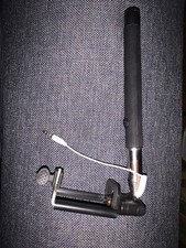 Selfie Stick Extra Long 43 Inch Extension with Device Mount by Travelocity Black