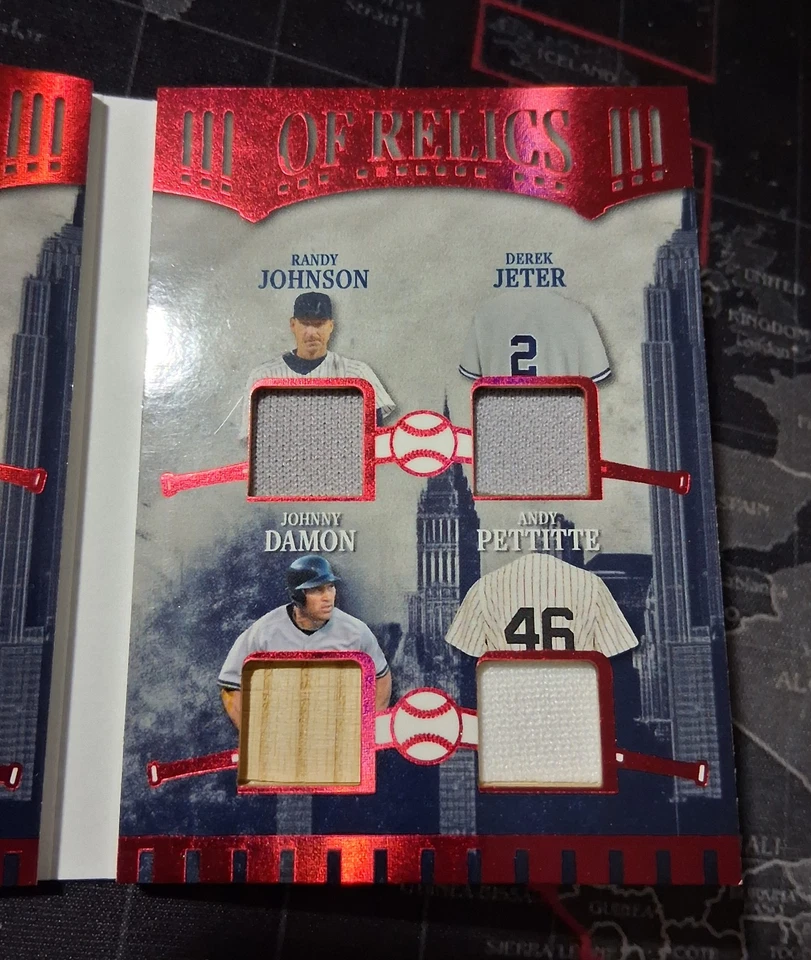 Libro de reliquias Leaf Bronx Legacy 2025/6 Ichiro Clemens Rodriguez Sheffield BR-1 Foto 4 de 4