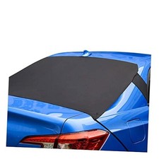 Car Rear Windshield Snow Ice Cover, Sun Shade and Frost Cover for Rear