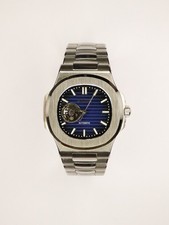 Seiko (Open Heart) stainless steel automatic watch
