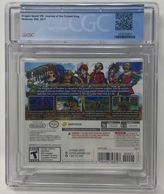 CGC Graded Dragon Quest VIII Cursed King Nintendo NEW 3DS (1014726002, 9.8 A++)
