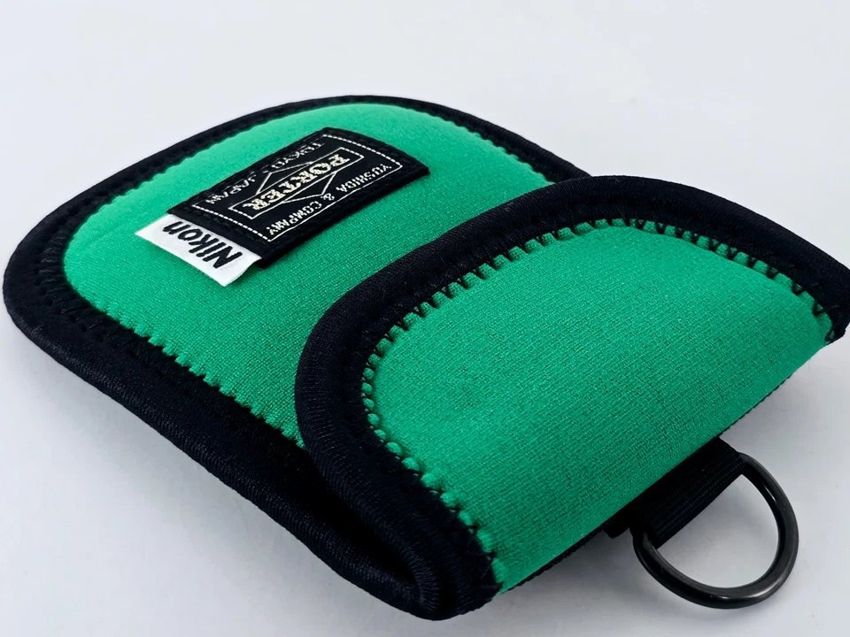 🌸[Unused] Nikon x Porter Coolpix Digital Camera Case Green From JAPAN - Image 3 of 4