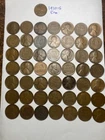 1910-S LINCOLN WHEAT CENT PENNY ROLL, "ALL COINS IN FINE CONDITION" 50 coins