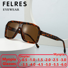 Occhiali da sole uomo donna montatura grande oscurati miopia miopia paralume esterno