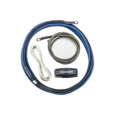 Kicker 46PK8 Car Audio 8 Gauge 2-Channel Amplifier Kit Power Installation Kit