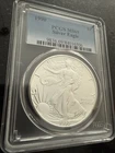 1990 $1 American Silver Eagle MS69 PCGS