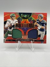 2025 Panini Select - Multiverse Sam Darnold #MVJ-SDD Red Prizm (MEM)