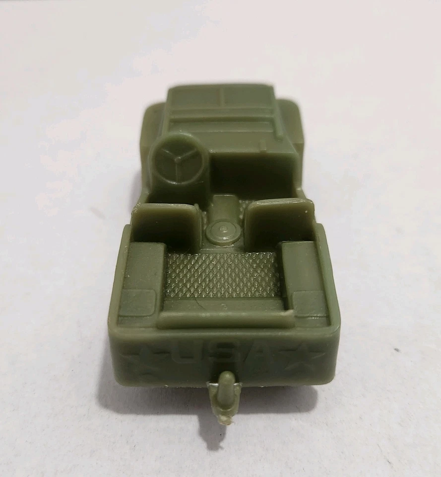 Vintage Marx Navarone Jeep WW2 Military Collectible Toy, Stretcher, Army Men Foto 4 de 4
