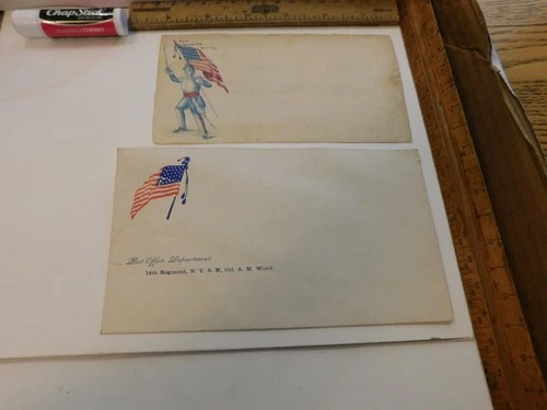 Civil War Document- NEW YORK STATE VOLUNTEER MILITIA 14th New York COVER Lot