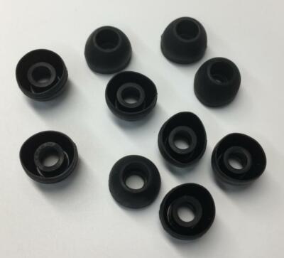 10 Earbud Plugs Replacement Rubber Tip for Fischer Audio Consonance V2 Earphones