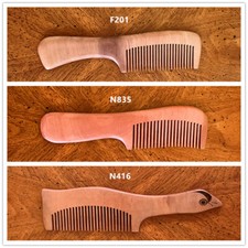 Handmade Natural Wooden Hair Comb Daily use Comb Fine Tooth Comb