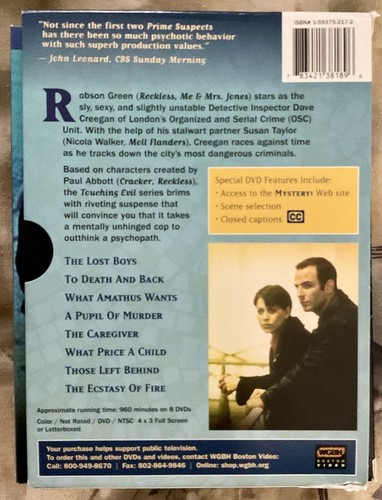 TOUCHING EVIL: Series 1, 2, 3 Region 1 DVD Box Set 8-Disc 2004 OOP Police Drama - Picture 3 of 5