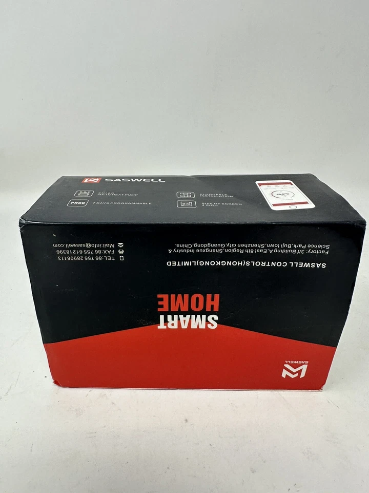 Saswell Wi-Fi Smart Thermostat for Smart Home, APP Remote Control, Voice Control - Image 2 of 3