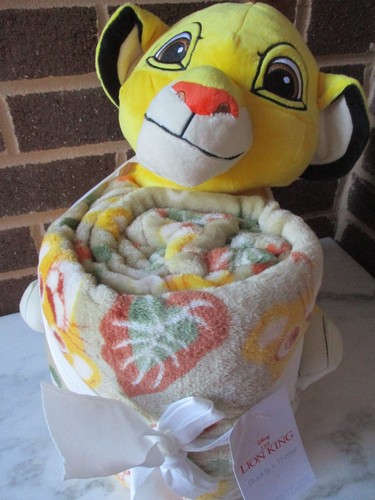 Etiquetas para niños de Disney/Kohl's The Lion King Simba Buddy 14" de alto para sentarse y lanzar 50”x60” - Imagen 2 de 8
